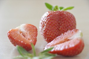 Erdbeeren: Lecker und vor allem erlaubt in der Rohkost-Diät. Foto: Sebastian Hetheier