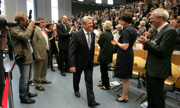 Gauck an der TU: Zeit für verständliche Wissenschaft