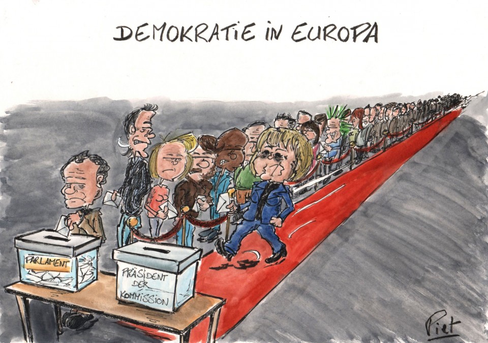 Demokratie Europa réduit