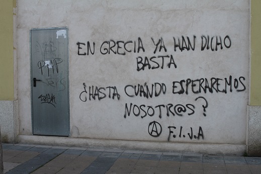 Graffiti in Salamanca