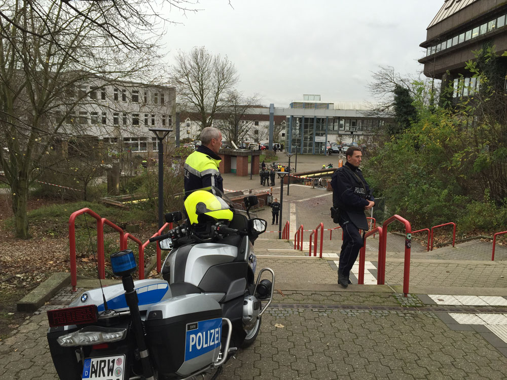 Polizeieinsatz an der TU-Dortmund
