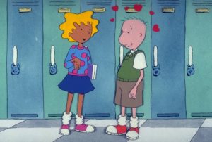 L to R:  Patti Mayonnaise; Doug Funnie in Doug, part of TeenNick's "The '90s Are All That" programming block.  Credit: Nickelodeon.  Copyright 2011 Viacom, International, Inc. All Rights Reserved.
